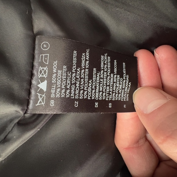 H&M- Tweed Moto Jacket - Picture 5 of 5